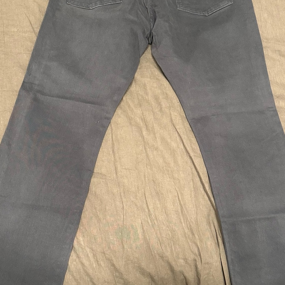 J Crew Mens 484 Slim-fit Garment-Dyed Five-Pocket Pant 33x30 Seashore Blue AS007